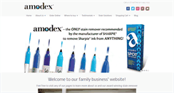 Desktop Screenshot of amodexink.com