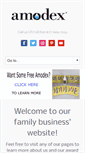 Mobile Screenshot of amodexink.com